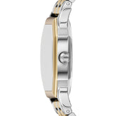 Fossil Two Tone Octagonal Blue Dial Watch ES5480