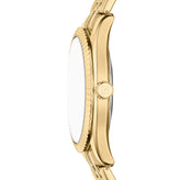 Fossil Campbell Gold Green Dial Watch FS6142