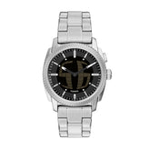 Fossil Machine Big Tic Silver Watch FS6155