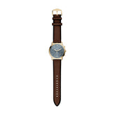 Fossil Neutra Blue Dial Leather Chronograph Watch FS6162
