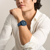 Fossil Machine Navy Chronograph Watch FS6167