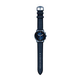 Fossil Neutra Navy Leather Chronograph Watch FS6168