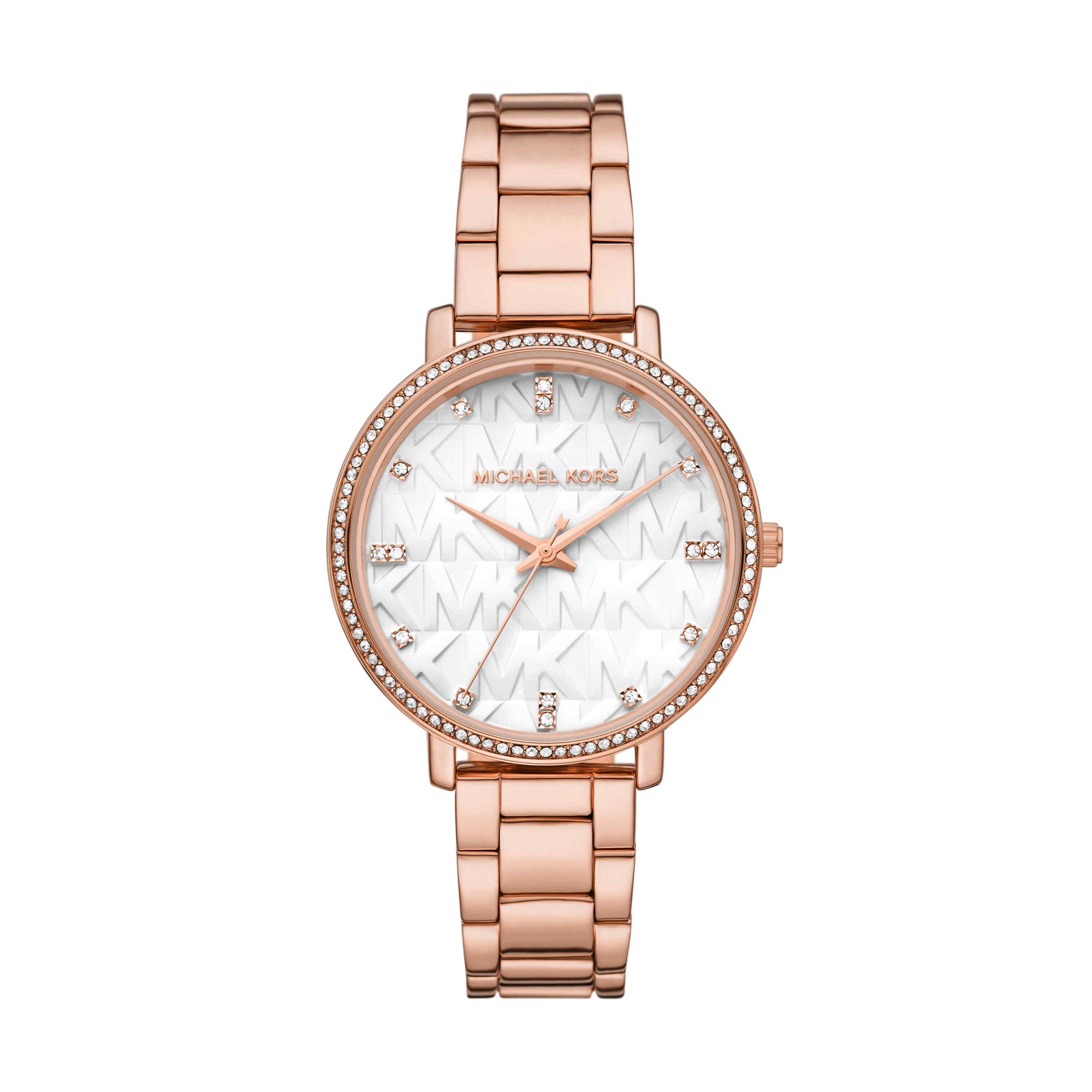 Michael Kors Pyper Rose Gold White Dial Watch MK4917