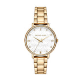 Michael Kors Pyper Gold White Dial Watch MK4919