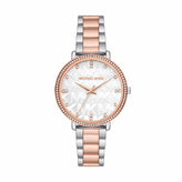 Michael Kors Pyper Two Tone White Dial Watch MK4920