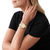 Michael Kors Parker Gold Chronograph Watch MK5354