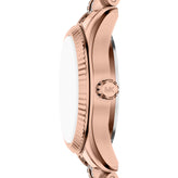 Michael Kors Petite Lexington Rose Gold Pavé Watch MK7576