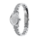 Michael Kors Petite Lexington Silver Pavé Watch MK7577