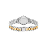 Michael Kors Petite Lexington Two Tone Blue Dial Watch MK7579