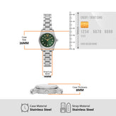 Michael Kors Petite Lexington Green Dial Watch MK7580