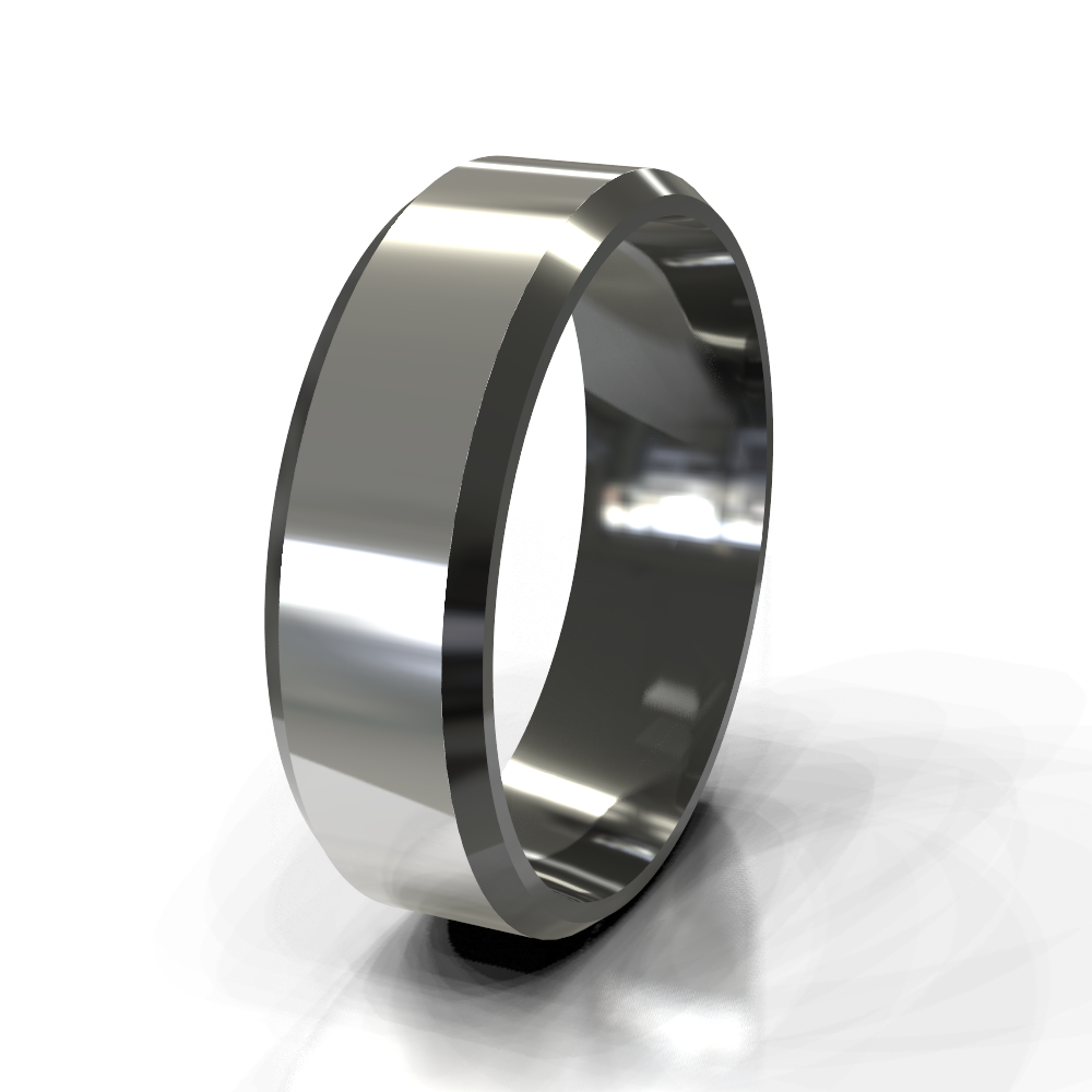 Zirconium 7.0mm Plain Band