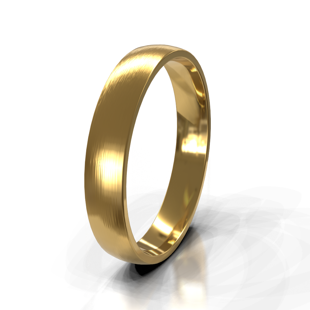 9ct Yellow Gold 9.0mm Plain Band