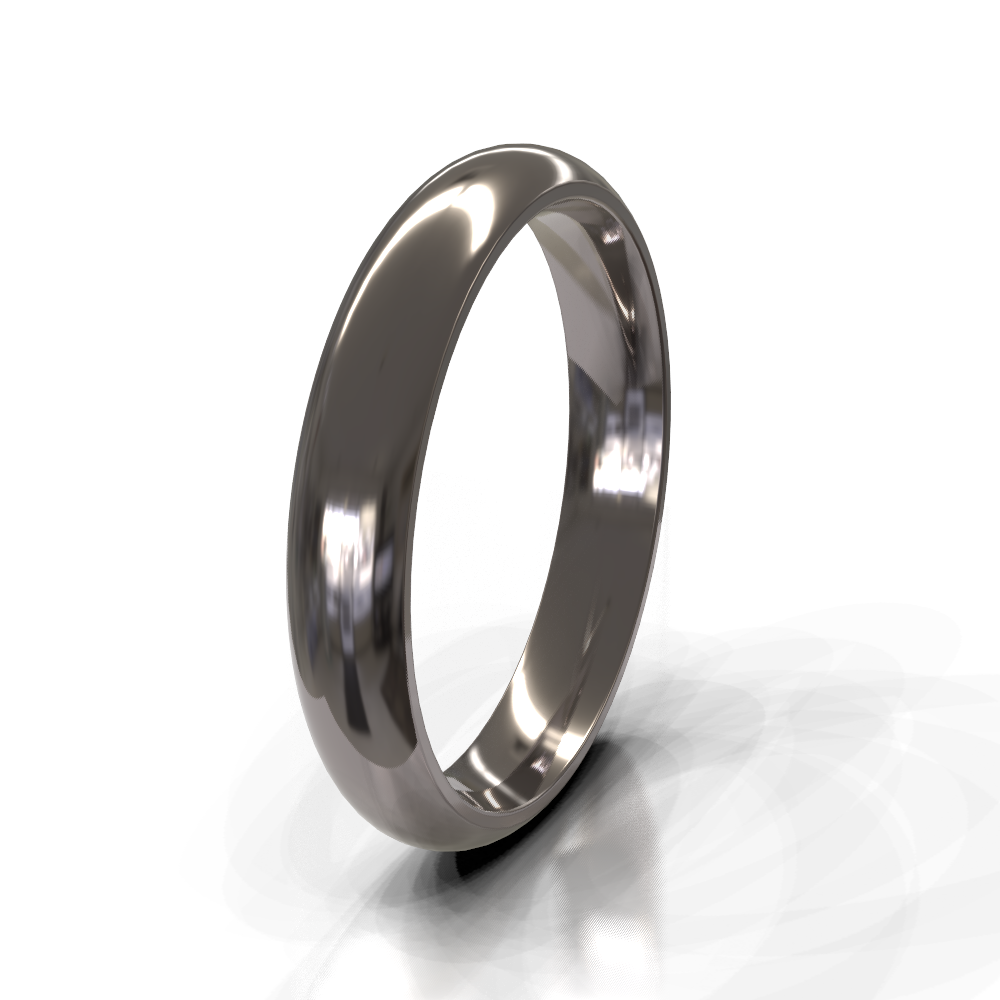 Titanium 5.0mm Plain Band