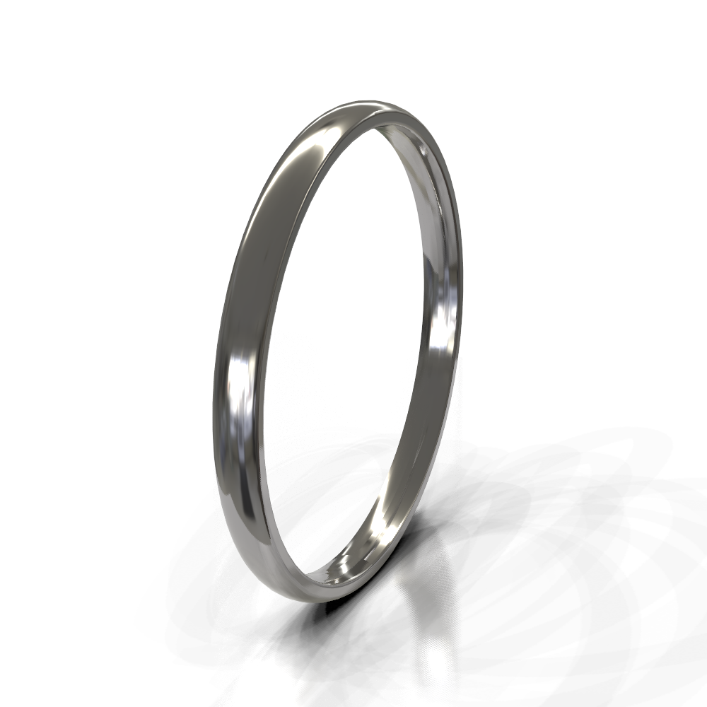 Platinum 3.0mm Plain Band