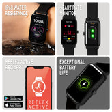 Reflex Active Nexus Black Calling Smart Watch RA-NX-100S-04