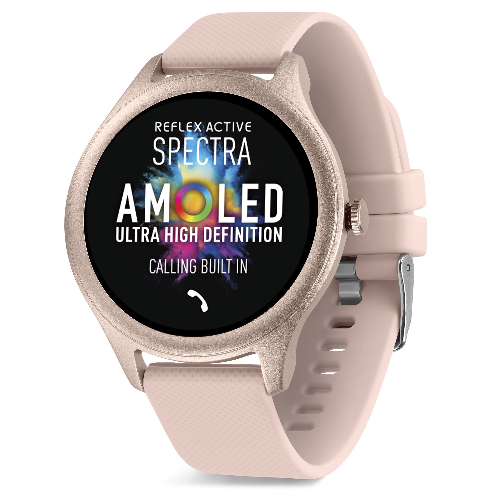 Reflex Active Spectra AMOLED Pink Smart Watch RA-SP-300R-SL-02