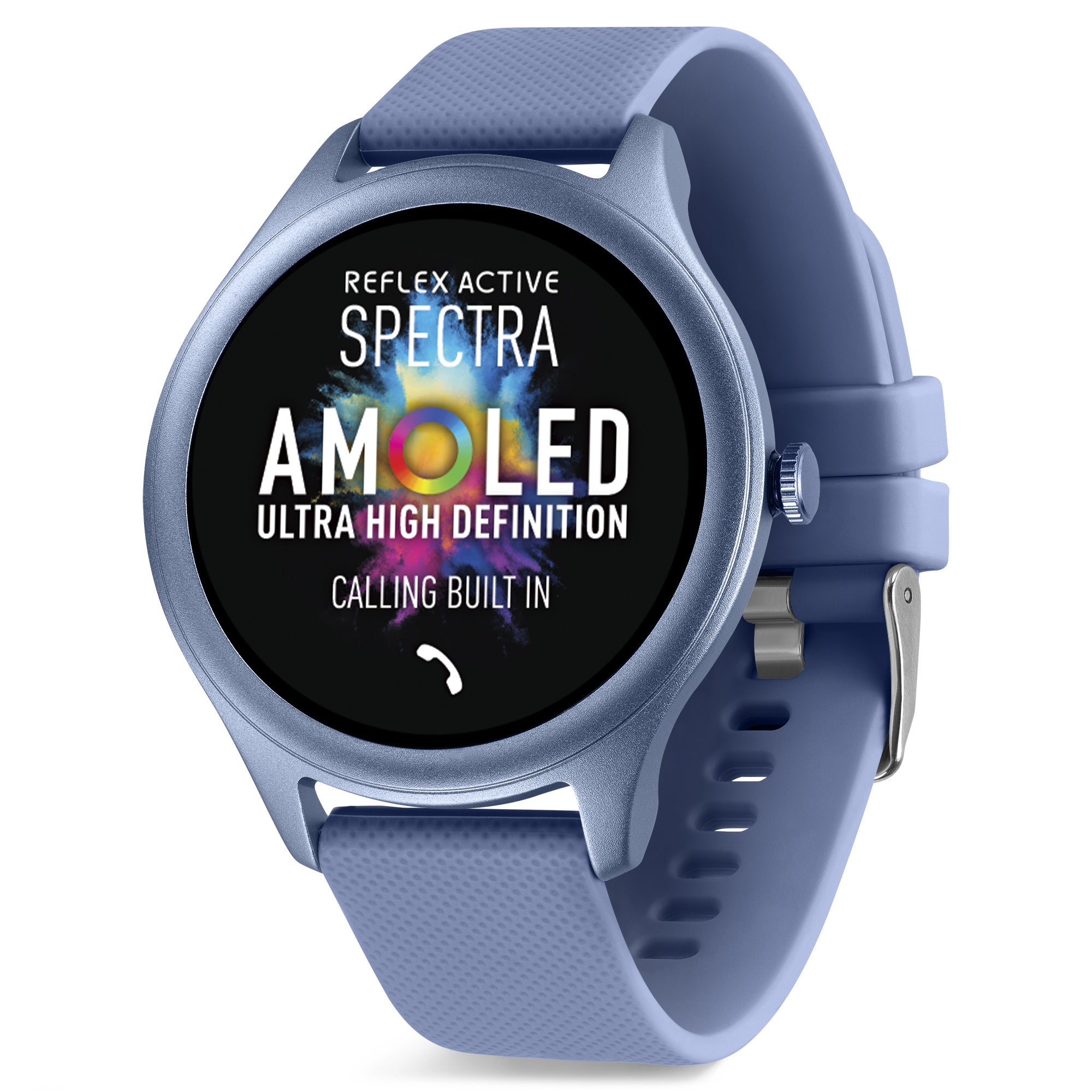Reflex Active Spectra AMOLED Blue Smart Watch RA-SP-300R-SL-03