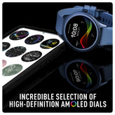 Reflex Active Spectra AMOLED Blue Smart Watch RA-SP-300R-SL-03
