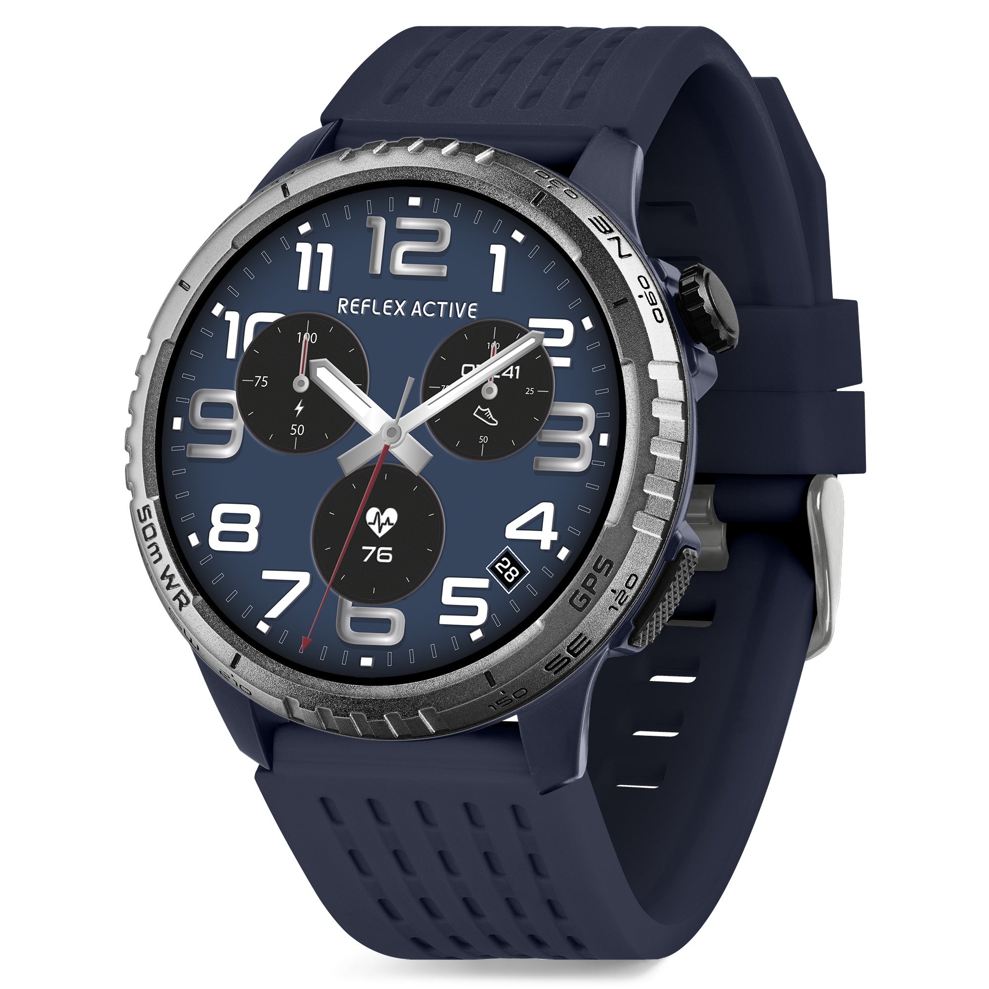 Reflex Active Sea Venture 5ATM Blue GPS Smart Watch RA-VE-400R-5ATM-01