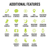 Reflex Active Series 36 Smart Watch & Earbud Bundle RA36-2198-TWS