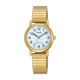 Lorus Ladies Gold Expansion Dress Watch RRX04HX-9