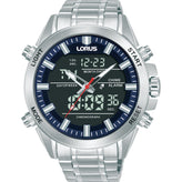 Lorus Men's Silver Digital Analogue Sports Watch RW665AX-9