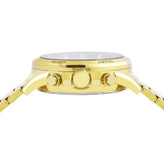 Side view of Lorus Men's Gold Digital Analogue Sports Watch RW668AX-9