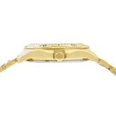 Side view of Lorus Men's Gold Solar Sports Watch RX398AX-9