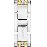 A back view of Sekonda Ladies Analogue Watch with White Dial and Two Tone Bracelet 20mm SK40125