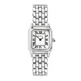 Sekonda Ladies Analogue Watch with White Dial and Silver Tone Bracelet 20mm SK40143