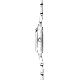 Sekonda Ladies Analogue Watch with White Dial and Silver Tone Bracelet 20mm SK40143
