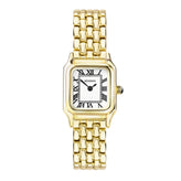 Sekonda Ladies Analogue Watch with White Dial and Gold Tone Bracelet 20mm SK40144