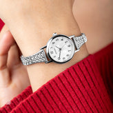 Sekonda Ladies Watch with Mother of Pearl Dial and Silver Tone Bracelet 23mm SK40676