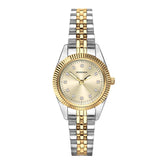Sekonda Analogue Watch with Champagne Dial and Two Tone Bracelet 26mm SK40690
