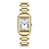 Sekonda Ladies Analogue Watch with White Dial in Gold Tone 22mm SK40694