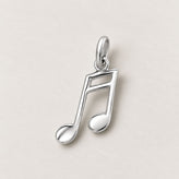 Sterling silver Music note Pendants