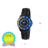 Tikkers Time Teacher Black Sports Watch TK0116