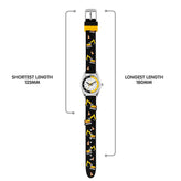Tikkers Black 3D Digger Kids Time Teacher Watch TK0213