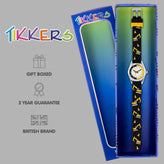 Tikkers Black 3D Digger Kids Time Teacher Watch TK0213