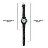 Tikkers Black Kids Time Teacher Watch TK0215