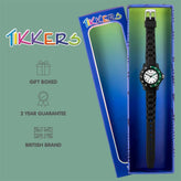 Tikkers Black Kids Time Teacher Watch TK0215