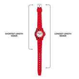 Tikkers Red Kids Time Teacher Watch TK0216