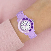 Tikkers Lilac Kids Time Teacher Watch TK0218