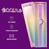 Tikkers Lilac Kids Time Teacher Watch TK0218