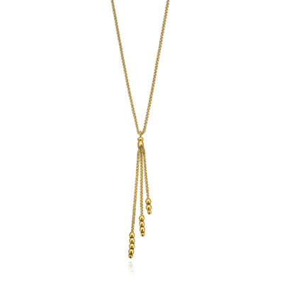 9ct Yellow Gold 45cm Drop Necklace