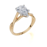 9ct Yellow Gold Pear Cut 1.50 Carat of  Diamond Ring