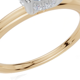 9ct Yellow Gold Round Cut 0.55 Carat tw of  Diamonds Ring