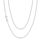 Sterling Silver 55cm Curb Chain