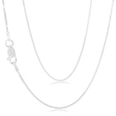 Sterling Silver 40cm Box Chain