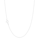 Sterling Silver 40cm Box Chain